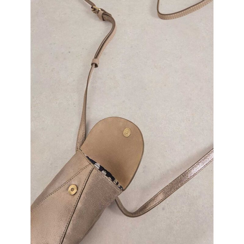 White Stuff Coco Leather Phone Bag image number 2